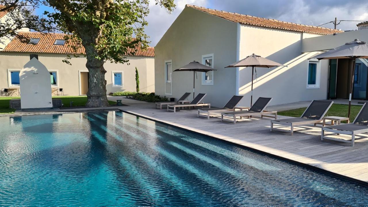 Sensi Azores Nature And Spa Ginetes Dış mekan fotoğraf The swimming pool at the hotel