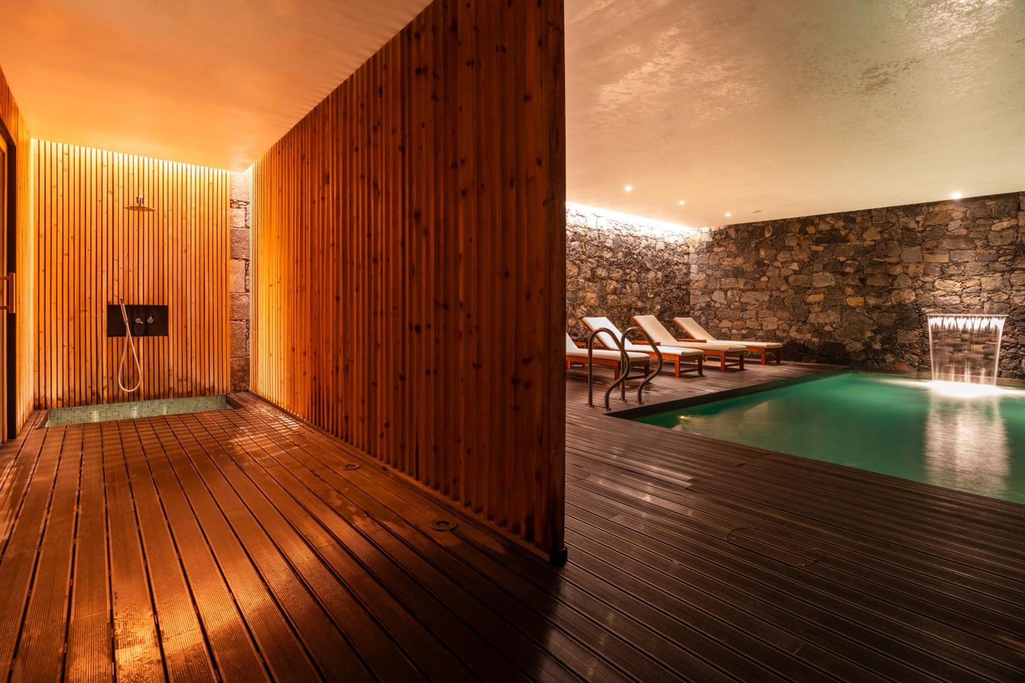 Sensi Azores Nature And Spa Ginetes Dış mekan fotoğraf The spa at the Hotel