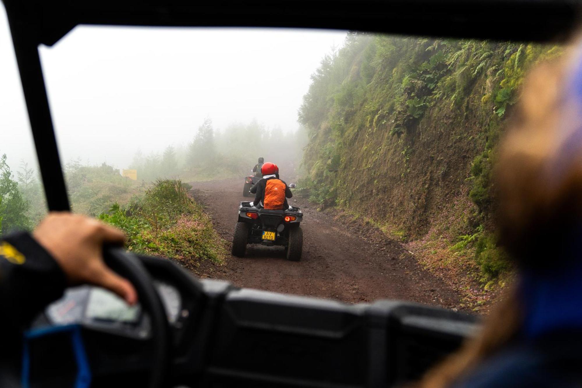 Sensi Azores Nature And Spa Ginetes Dış mekan fotoğraf ATV riding in Hawaii