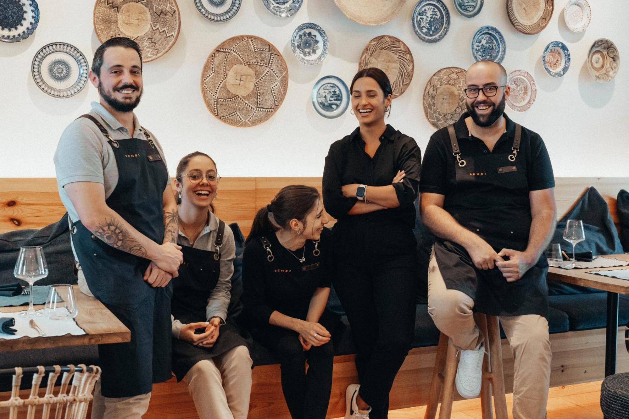 Sensi Azores Nature And Spa Ginetes Dış mekan fotoğraf Restaurant staff