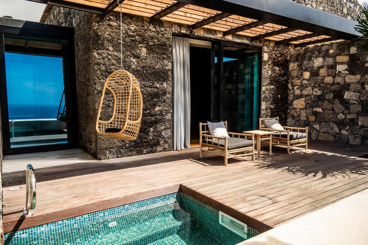 Sensi Azores Nature And Spa Ginetes Dış mekan fotoğraf The private pool of a suite at the hotel